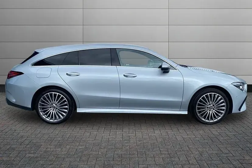 Used Mercedes CLA250 Shooting Brake AMG Line Premium 215 HP (158 kW) 2025 High tech silver Estate