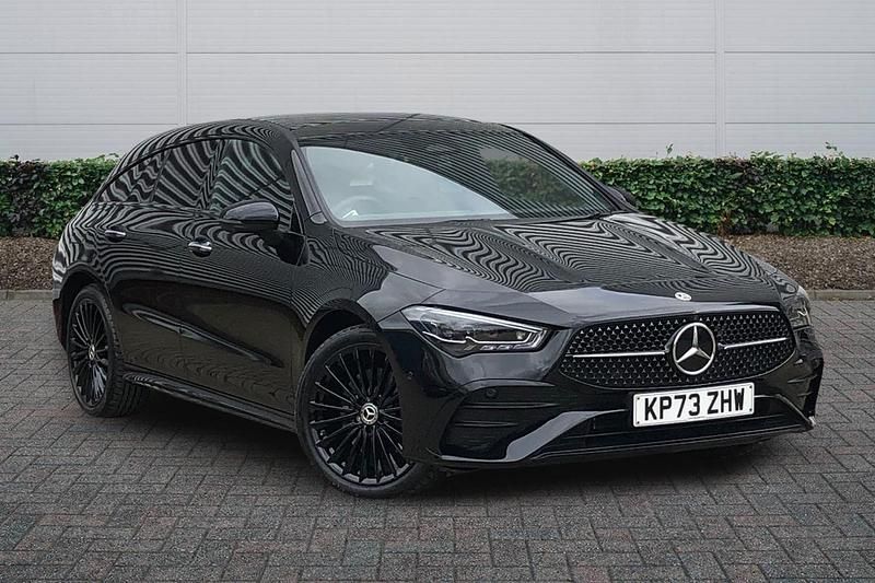 Used Mercedes CLA250e AMG Line Premium Plus 2023 Black Sedan
