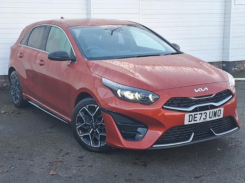 Used Kia Ceed GT-Line 158 HP (116 kW) 2023 Orange Hatchback