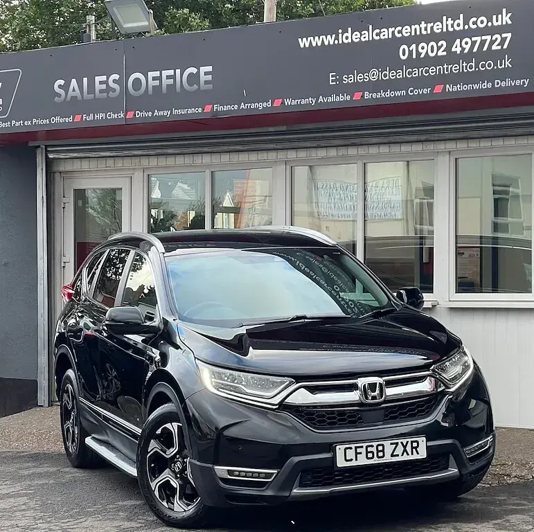Used Honda CR-V Hybrid 184 HP (135 kW) 2019 Black SUV