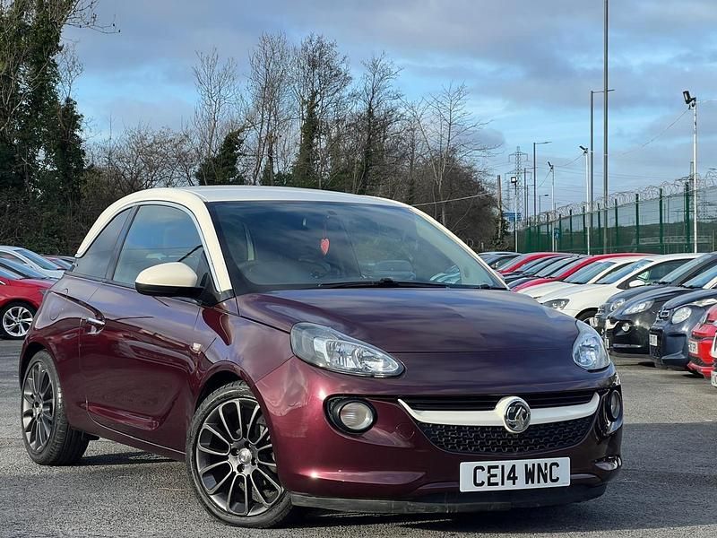 Used Vauxhall Adam Glam 58 HP (42 kW) 2014 Red Hatchback