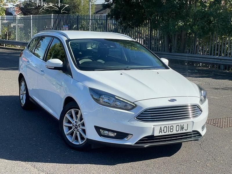 Used Ford Focus Titanium 2018 White Estate