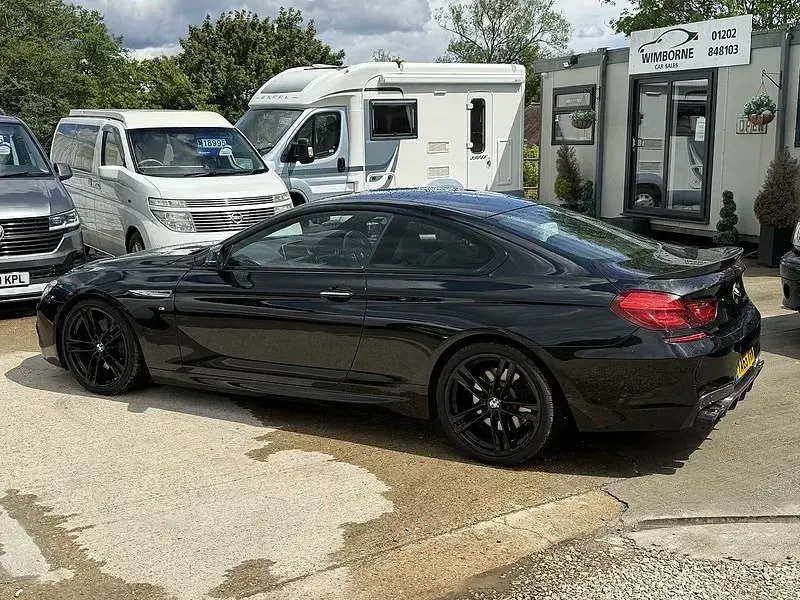 Begagnad BMW 640 M Sport 2015 Svart Sportkupé