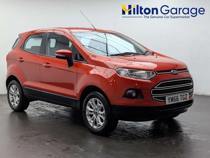 Used Ford Ecosport Zetec 2017 Red SUV