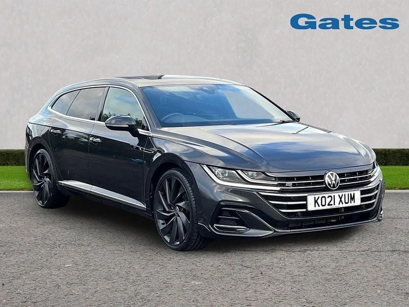 Grey Used 2021 VW Arteon R-line Estate | £21,499 (Fair price) - Image 1/4