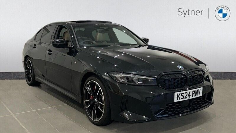 Black Used 2024 BMW M340 Comfort Edition Sedan | £46,000 (Good price) - Image 1/4
