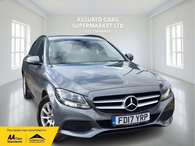 Grey Used 2017 Mercedes C200 SE Estate | £8,485 (Good price) - Image 1/4