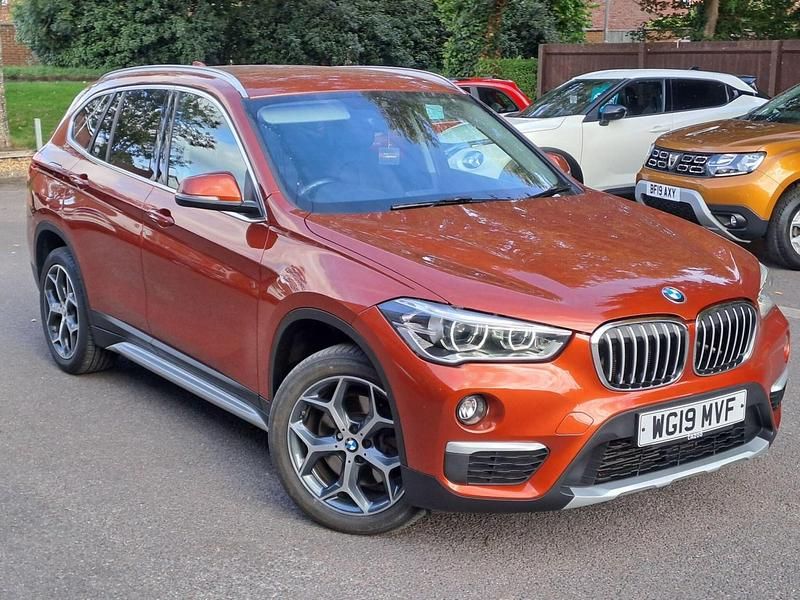 Orange Used 2019 BMW X1 xLine SUV | £13,799 (Good price) - Image 1/4