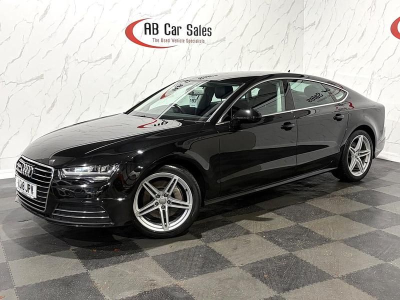 Used Audi A7 Sportback Black Edition 347 HP (255 kW) 2018 Black Hatchback