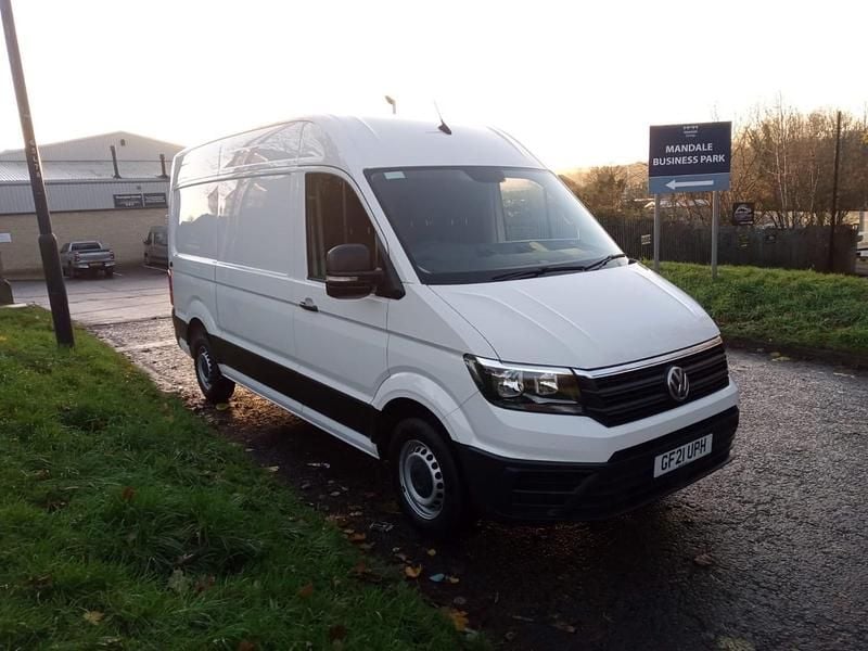 White Used 2021 VW Crafter Trendline Van | £14,995 (Fair price) - Image 1/4