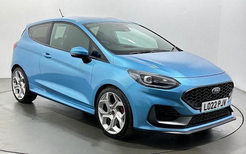 Used Ford Fiesta ST 200 HP (147 kW) 2021 Blue Hatchback