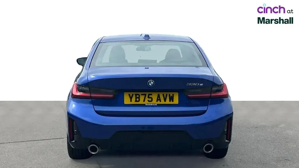 Used BMW 330e M Sport 292 HP (214 kW) 2025 Blue Sedan