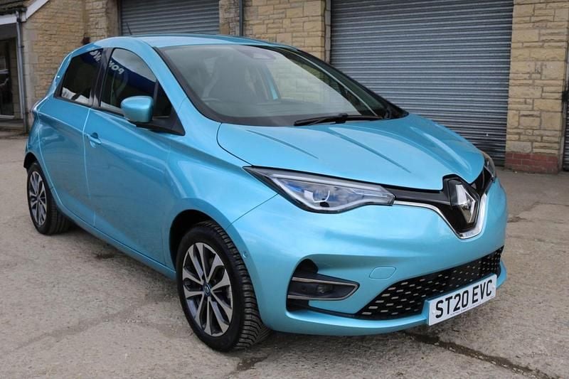 Used Renault Zoe GT-Line 100 kW (136 HP) 2020 Blue Hatchback