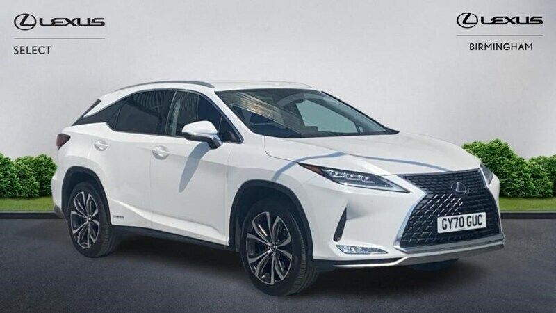 White Used 2020 Lexus RX450h SUV | £28,999 (Fair price) - Image 1/4