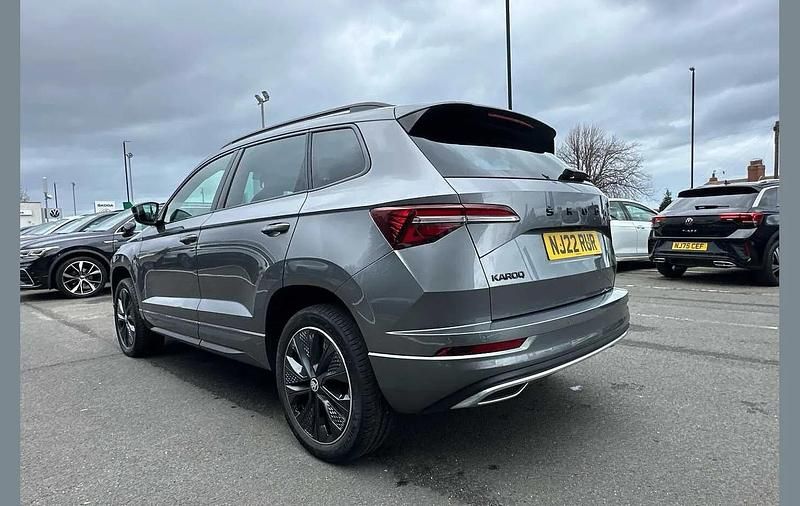 Used Skoda Karoq SportLine 147 HP (108 kW) 2022 Graphite grey metallic SUV