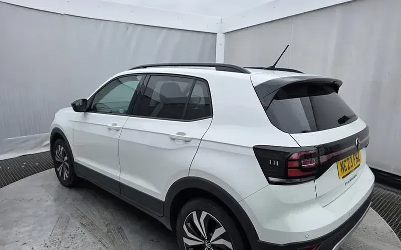 Used VW T-Cross Black Edition 95 HP (69 kW) 2023 White SUV