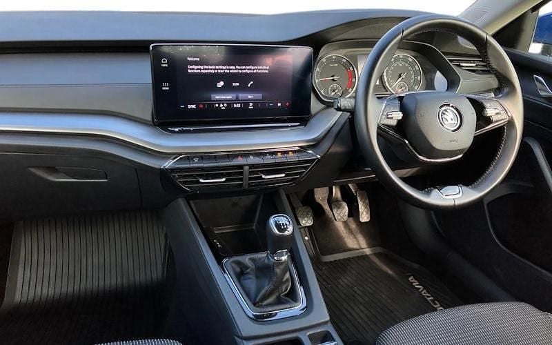 Used Skoda Octavia SE 110 HP (80 kW) 2022 Blue Hatchback