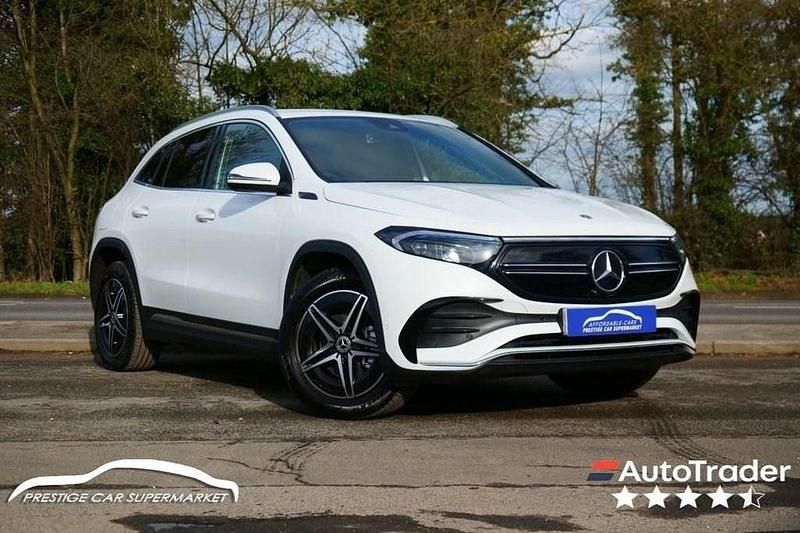 Used Mercedes EQA250 AMG line 139 kW (190 HP) 2021 White SUV