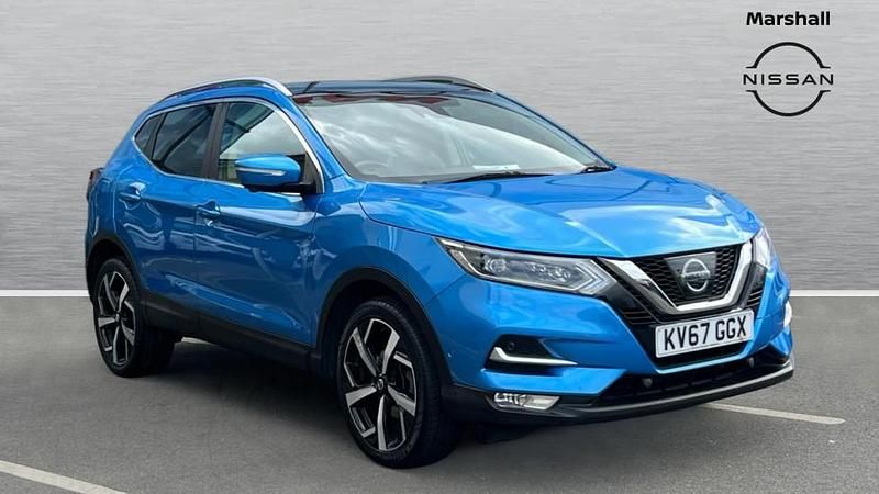 Used Nissan Qashqai Tekna 115 HP (84 kW) 2017 Blue SUV