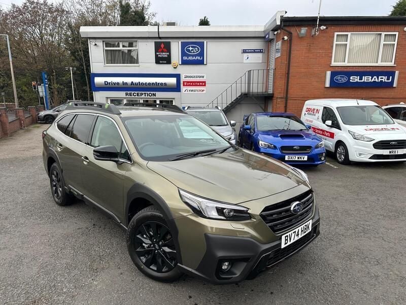 Green New 2024 Subaru Outback SUV | £38,000 (Fair price) - Image 1/3
