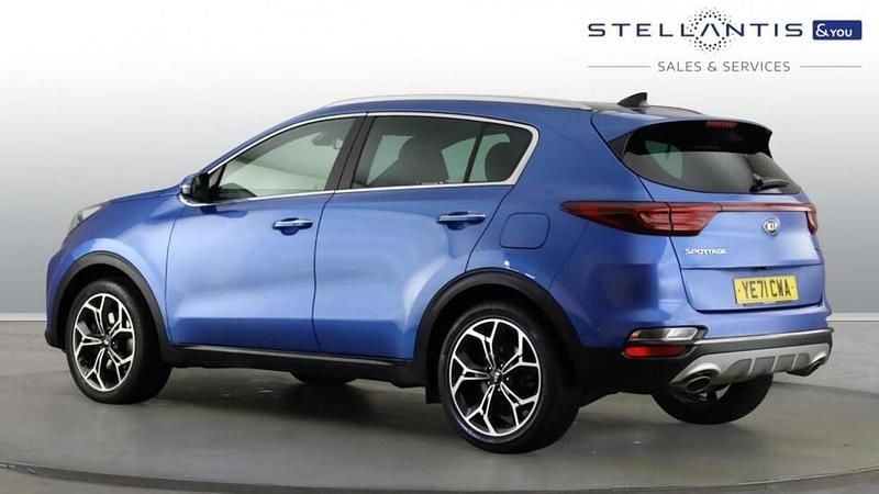 Used Kia Sportage GT-Line S 174 HP (127 kW) 2022 Blue SUV
