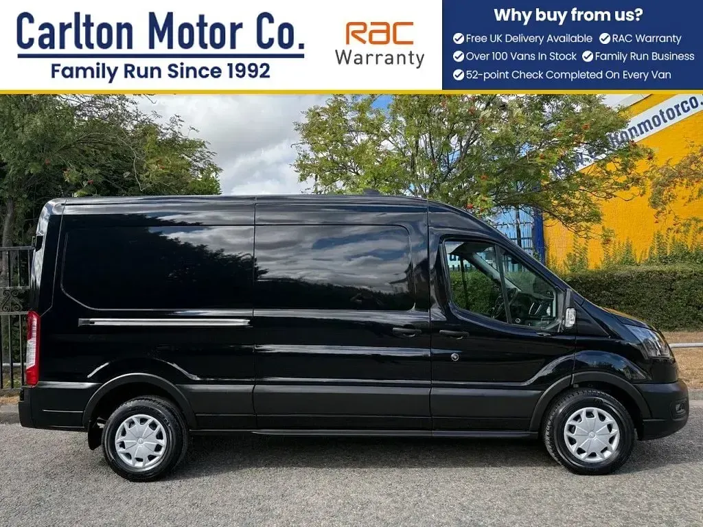 Used Ford Transit Trend 130 HP (95 kW) 2023 Black Van