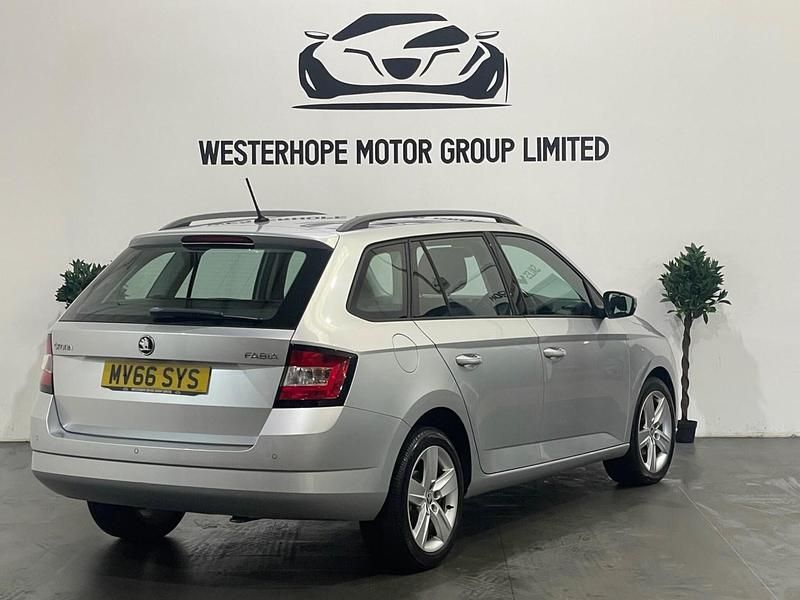 Used Skoda Fabia SE L 2016 Silver Estate