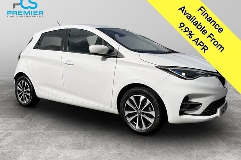 Glacier white Used 2021 Renault Zoe GT-Line Hatchback | £9,795 (Good price) - Image 1/1