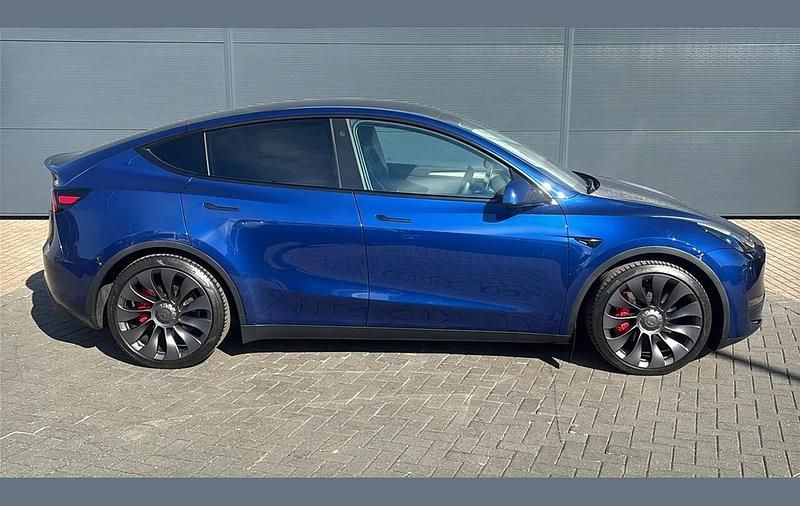 Usado Tesla Model Y Performance 392 kW (534 HP) 2023 Azul SUV