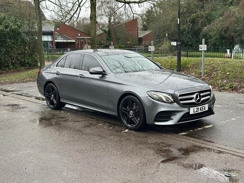 Used Mercedes E220 AMG line 2017 Grey Sedan