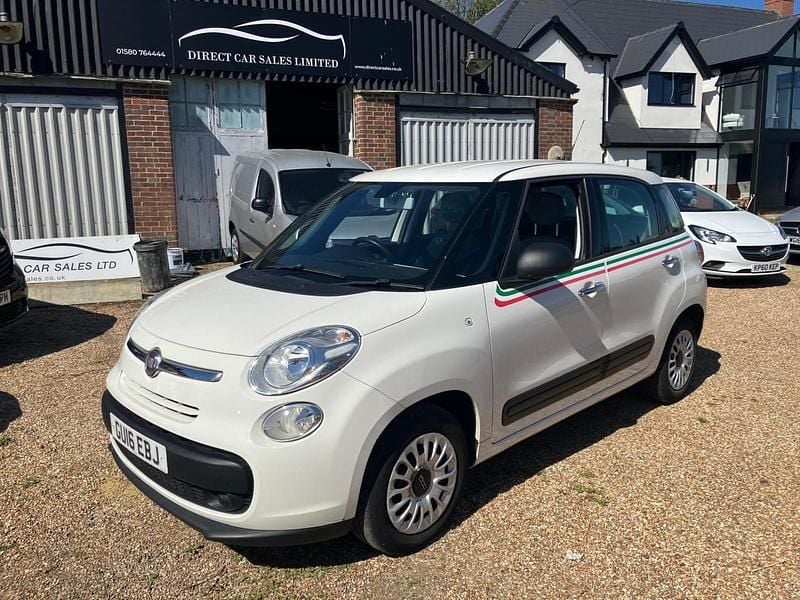 White Used 2016 Fiat 500L Pop MPV | £5,750 (Fair price) - Image 1/4