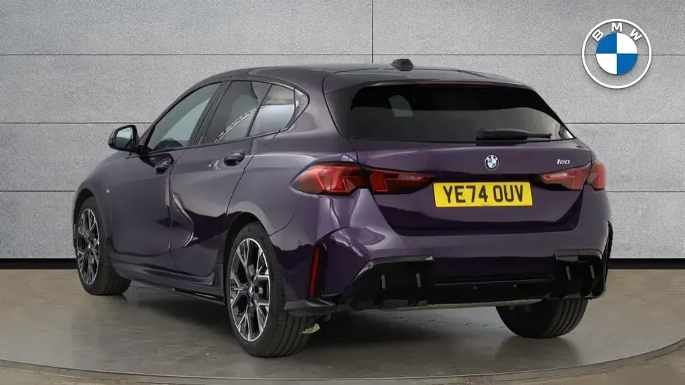 Used BMW 120 M Sport 168 HP (123 kW) 2024 Purple Hatchback