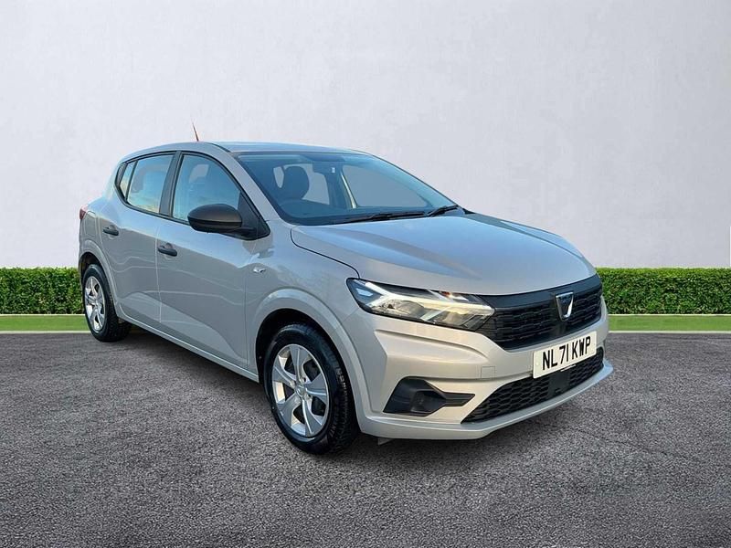 Grey Used 2021 Dacia Sandero Essentiel Hatchback | £8,599 (Good price) - Image 1/4