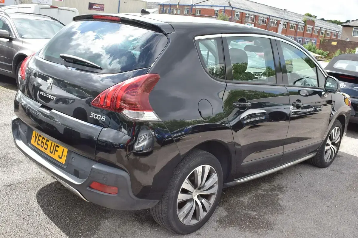 Used Peugeot 3008 Active 2015 Black Estate