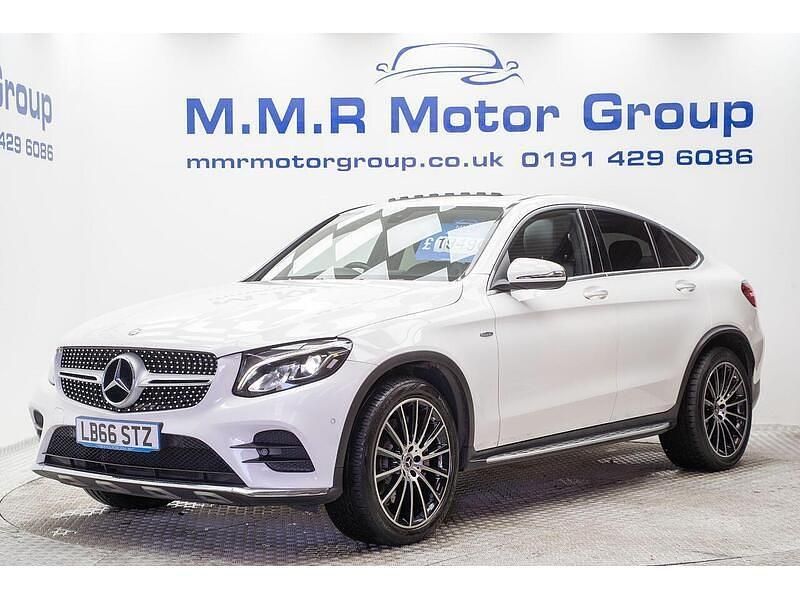 Usado Mercedes GLC250 AMG Line Premium 2017 Branco Coupé