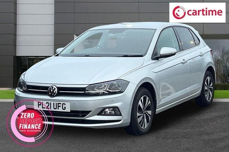 Used VW Polo Match 95 HP (69 kW) 2021 Silver Hatchback