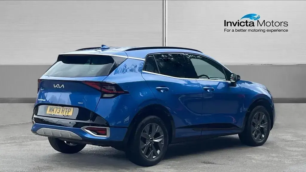 Used Kia Sportage GT-Line 226 HP (166 kW) 2023 Blue SUV