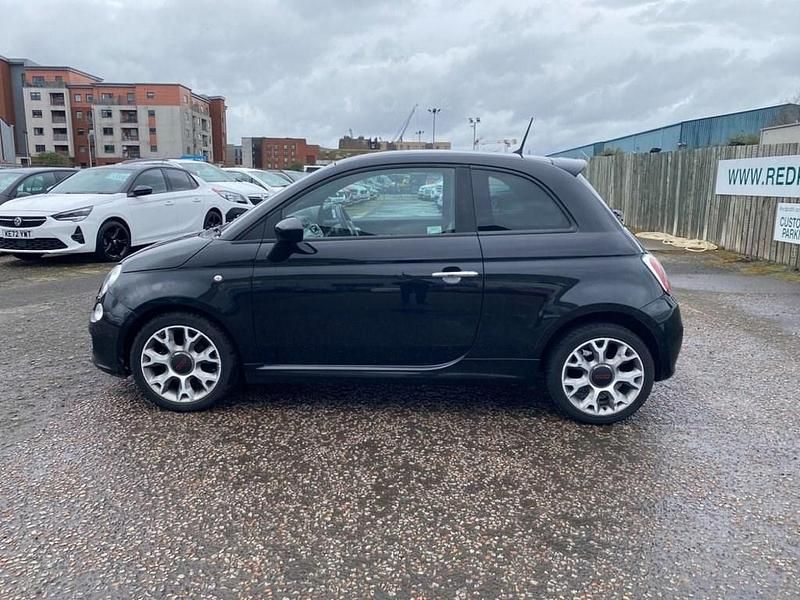 Używany Fiat 500 S 69 KM (50 kW) 2015 Czarny Hatchback