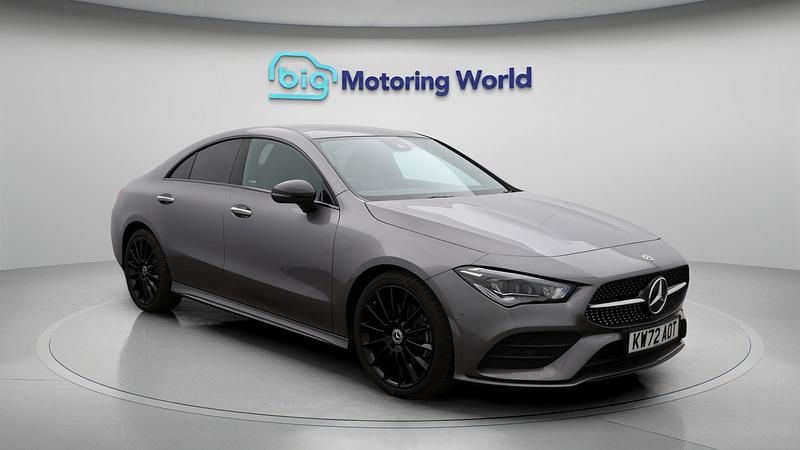 Grey Used 2022 Mercedes CLA220 AMG line Sedan | £27,050 (A bit pricey) - Image 1/4