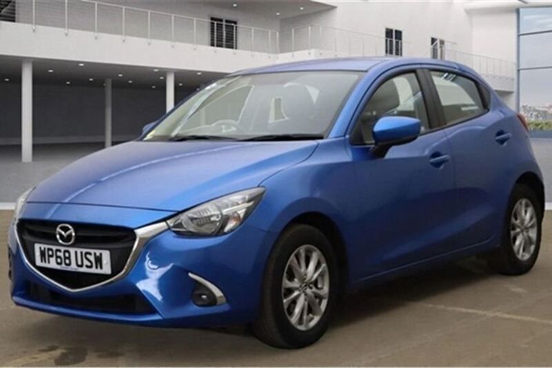 Blue Used 2018 Mazda 2 Hatchback | £8,995 (Fair price) - Image 1/3