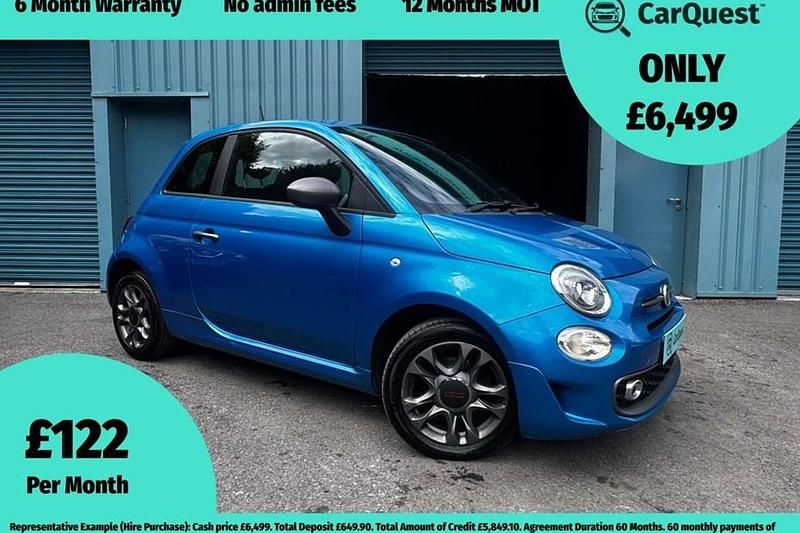 Used 2017 Fiat 500 S Hatchback | £6,499 (Fair price) - Image 1/1