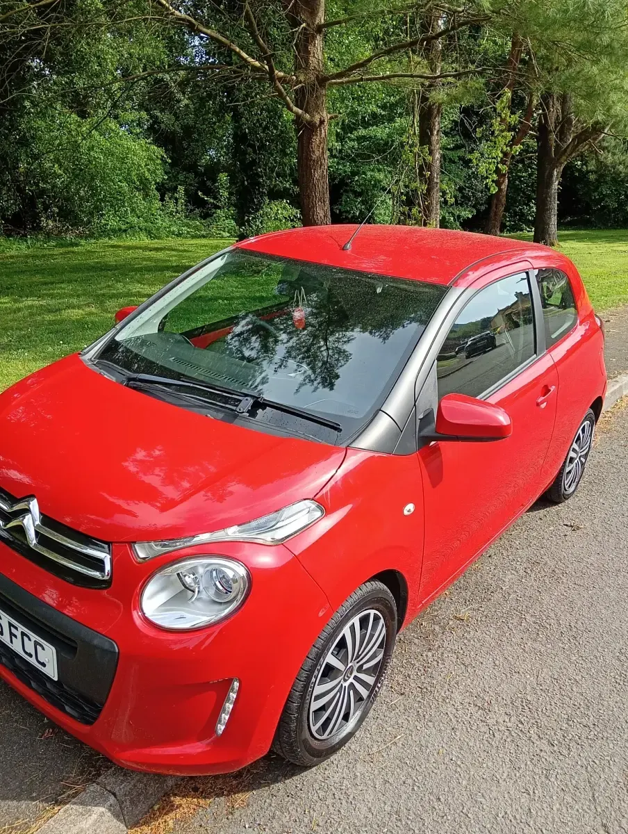 Usado Citroën C1 Feel 2017 Vermelho Citadino