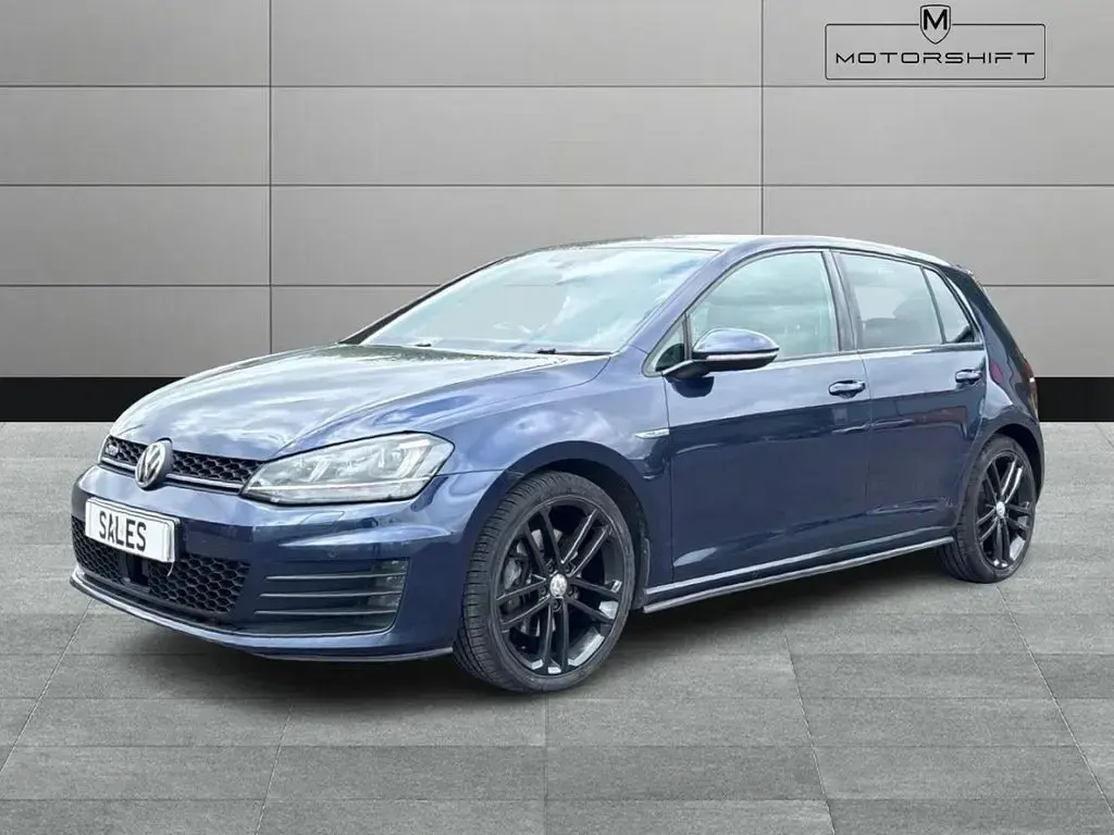 Used VW Golf VII GTD 2014 Blue Hatchback