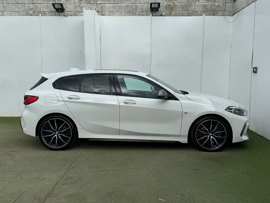 Used BMW M135 Comfort Edition 306 HP (225 kW) 2022 White Hatchback