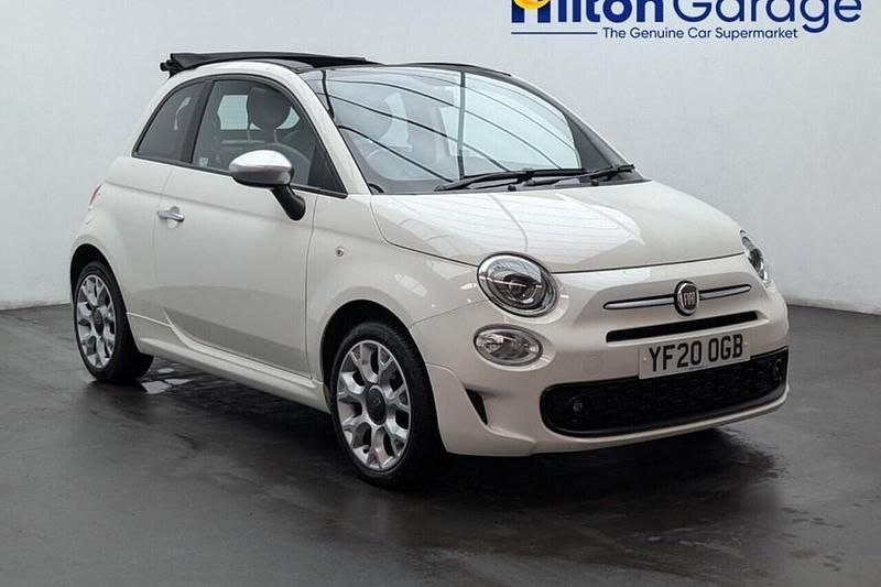 White Used 2020 Fiat 500C Rock Cabriolet | £10,700 (Fair price) - Image 1/1
