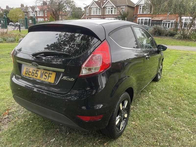 Used Ford Fiesta Zetec 2015 Black Hatchback
