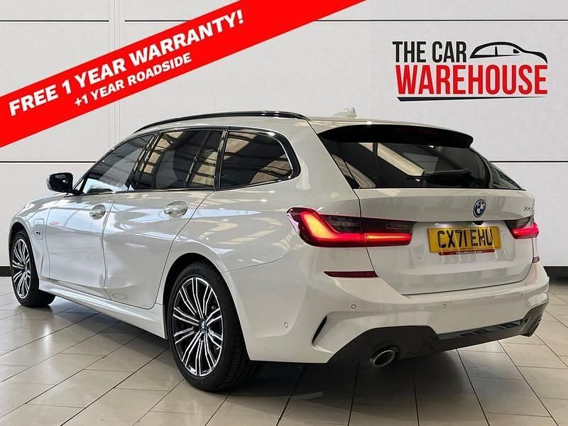 Used BMW 330e M Sport 288 HP (211 kW) 2021 White Estate