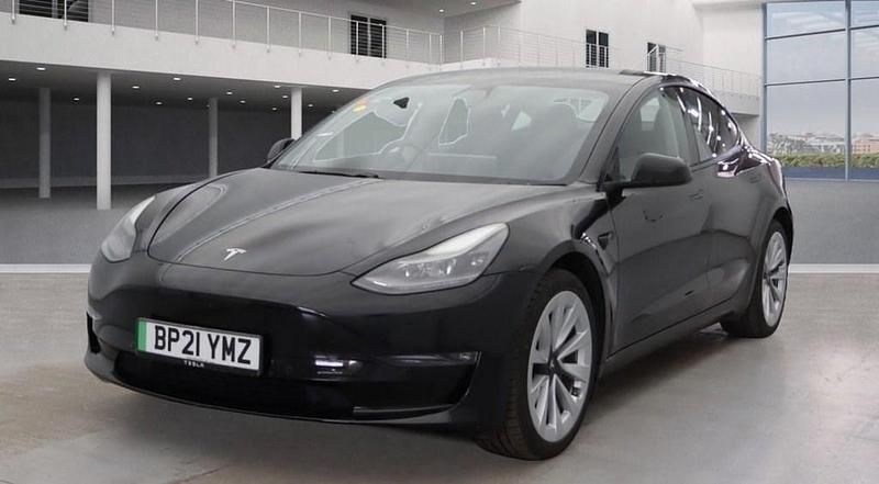 Black Used 2021 Tesla Model 3 Long Range AWD Sedan | £21,500 (Fair price) - Image 1/4