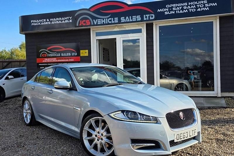 Silver Used 2014 Jaguar XF Premium Luxury Sedan | £6,995 (Fair price) - Image 1/1