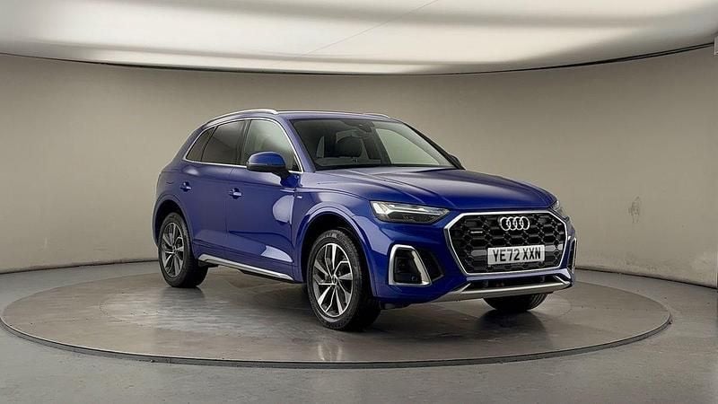Used Audi Q5 S-Line 204 HP (150 kW) 2022 Ultra blue SUV
